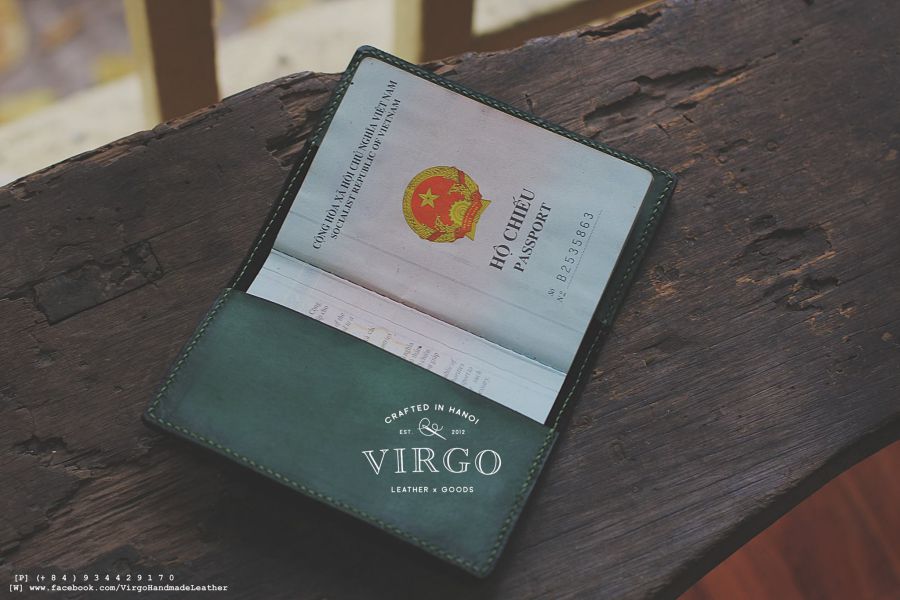 Lotus Passport Cover