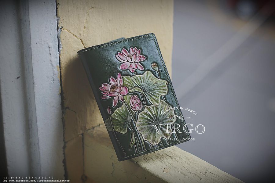 Lotus Passport Cover